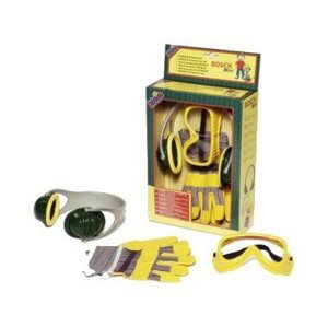 Bosch set - sluchátka,rukavice,ochranný set