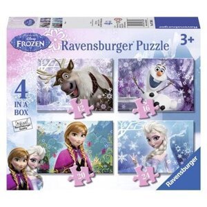 Puzzle Ledové království 4v1 12,16,20,24 dílků - Ravensburger