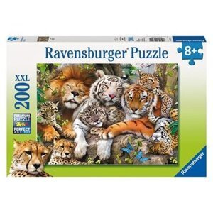 Puzzle Velká kočka, 200 dílků - Ravensburger