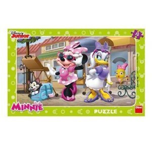 Puzzle Walt Disney Minnie na Monmartu 15 Dílků - Dino