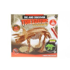 Tesání Dino svítící Triceratops