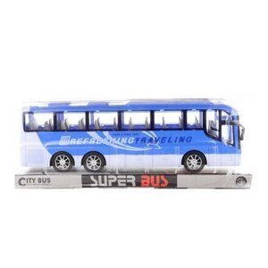 Autobus setrvačník modrý