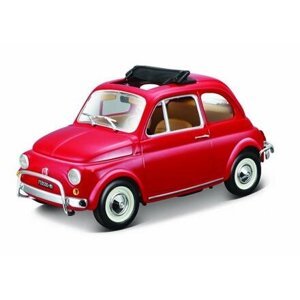 Bburago 1:24 Fiat 500L (1968) Red