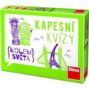 Kapesní kvízy - kolem světa, cestovní hra