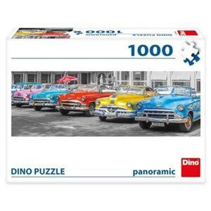 DINO puzzle 1000 Sraz bouráků panoramic