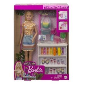 Barbie SMOOTHIE STÁNEK S PANENKOU