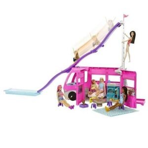 Barbie karavan snů s obří skluzavkou