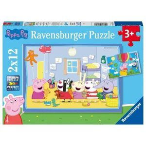 Ravensburger Prasátko Peppa: Peppino dobrodružství 2x12 dílků