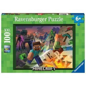 Ravensburger Minecraft: Monstra z Minecraftu 100 dílků