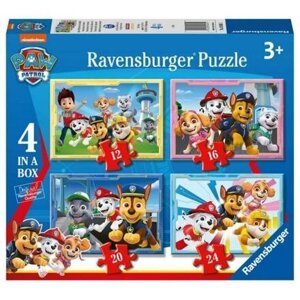 Ravensburger puzzle Tlapková patrola 4 v 1