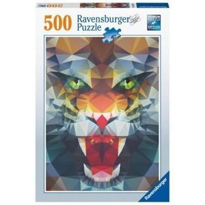 Ravensburger Polygonový lev puzzle 500 dílků