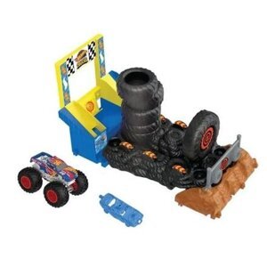 Hot Wheels Monster Trucks aréna: závodní výzva - herní set varianta 1 Race Ace