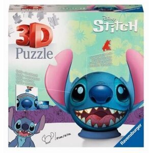 Ravensburger: Puzzle-Ball Disney: Stitch s ušima 72 dílků