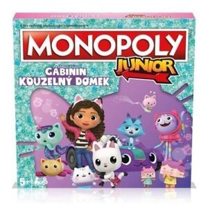 Společenská hra Monopoly Junior Gábinčin kouzelný domeček
