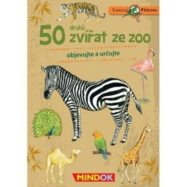 Mindok Expedice příroda: 50 druhů zvířat ze ZOO