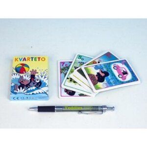 Kvarteto: Krtek - společenská hra - karty