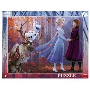 Puzzle deskové Ledové království II/Frozen II 37x29cm 40 dílků