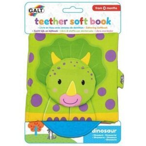 Dětská knížka s kousátkem - dinosauři