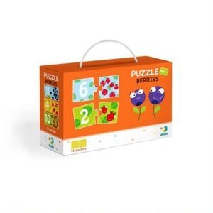 TM Toys Dodo Puzzle Duo Čísla Brouci 12x2 dílků
