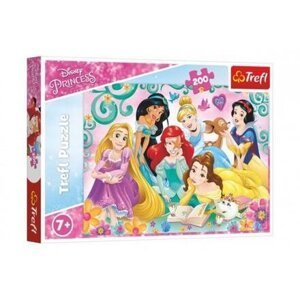 Puzzle Disney Princess Šťastný svět princezen 200 dílků