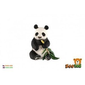 Panda velká zooted plast 8cm