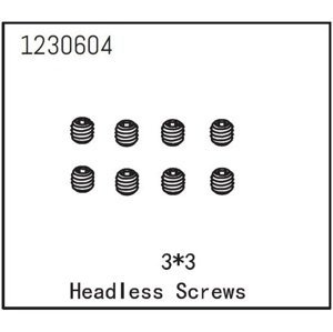 Headless Screw M3*3 (8) RC auta IQ models
