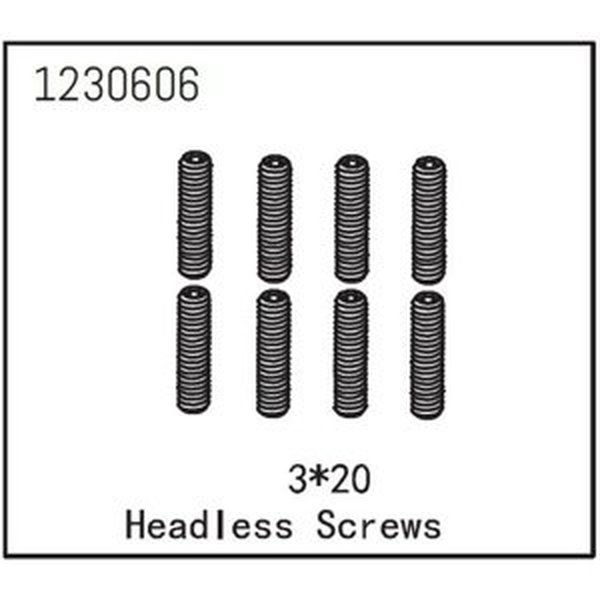 Headless Screw M3*20 (8) RC auta IQ models