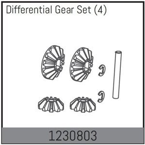 1230803 - Differential Gear Set RC auta IQ models