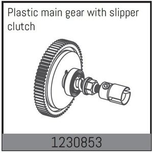 1230853 - Slipper Clutch with Main Gear RC auta IQ models