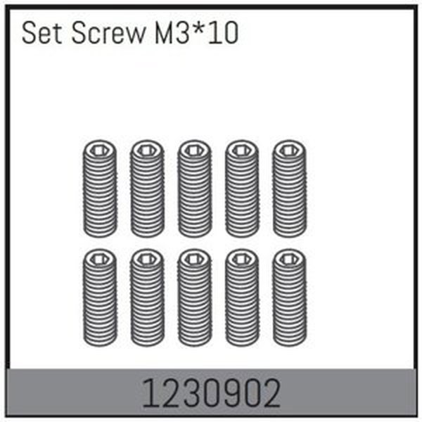 1230902 - Set Screw M3x10 (10) RC auta IQ models