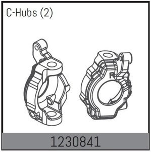 1230841 - C-Hubs Set L/R with Inserts RC auta IQ models
