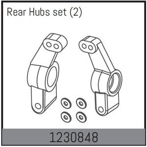 1230848 - Rear Hub Set RC auta IQ models