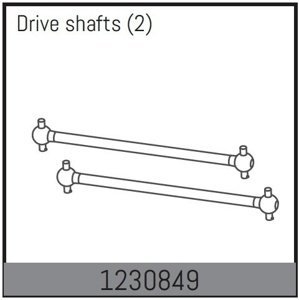 1230849 - Rear Drive Shafts (2) RC auta IQ models