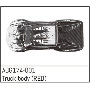 AGB174-001 - Karosérie Truck červená RC auta IQ models