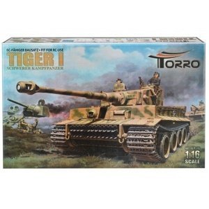 RC KIT - stavebnice Tiger I. (Torro) Tanky TORRO IQ models