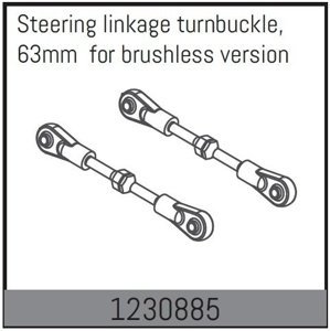1230885 - Steering Turnbuckles 57-63mm (2) RC auta IQ models