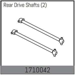 Rear Drive Shafts (2) RC auta IQ models