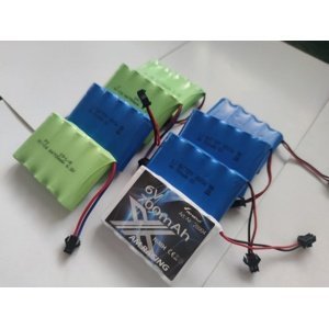 Outlet akumulátor ( 1 ks ) Nicd 700mAh 6V, outlet Díly - RC auta IQ models
