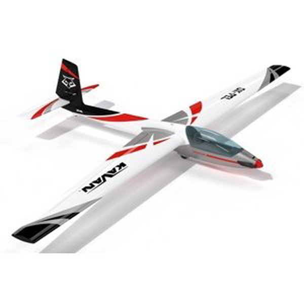 KAVAN Swift S-1 2400mm ARF - červená Modely letadel IQ models