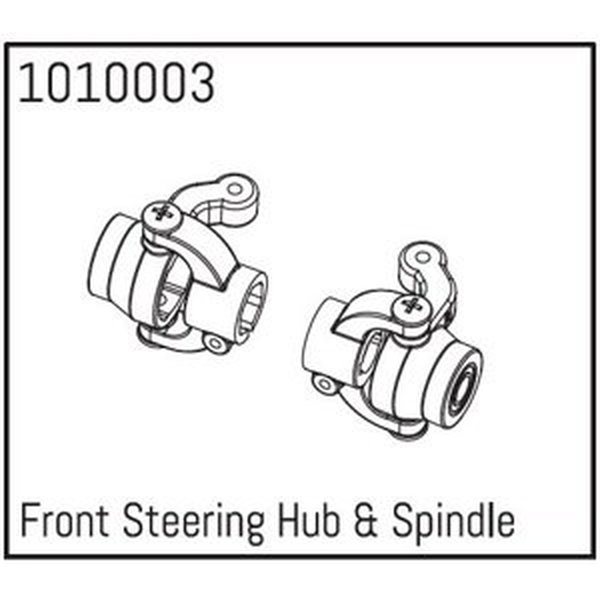 Front Steering Hub & Spindle RC auta IQ models