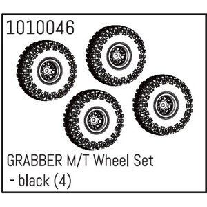 GRABBER M/T Wheel Set - black (4) RC auta IQ models