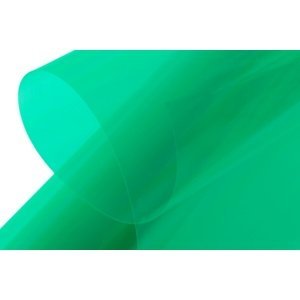KAVAN nažehlovací fólie - transparentní zelená Stavební materiály IQ models