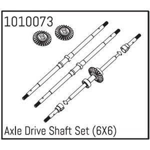 Axle Drive Shaft Set (6X6) RC auta IQ models