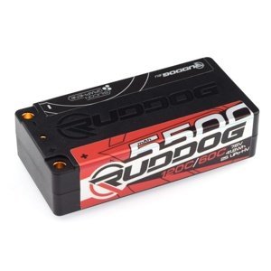 RUDDOG Racing Hi-Volt 5500mAh 120C/60C 7.6V Short Stick Pack Akumulátory IQ models