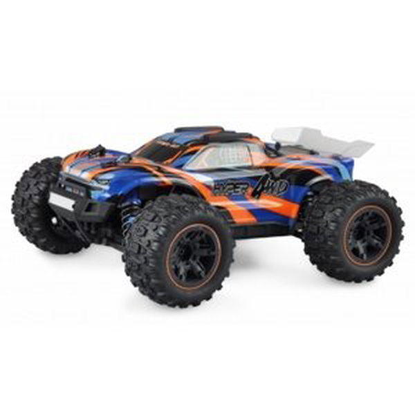 AMEWI Hyper Go Truggy 4WD 1:16 RTR brushed, LED, oranžovomodrý RC auta, traktory, bagry IQ models