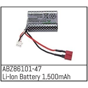 LiIon akumulátor Absima 7,4V 1500mAh RC auta IQ models