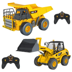 Set RC Dump Truck + RC Bobcat HN515 Pro děti IQ models