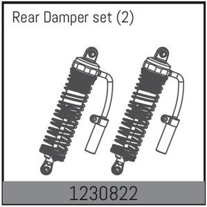 1230822 - Rear Shock Set (2) RC auta IQ models