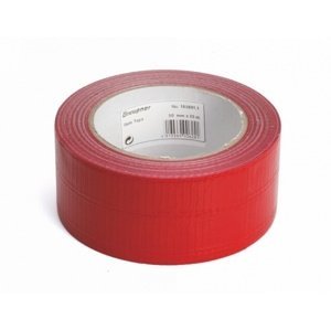 Opravná textilní páska 50mm x 25 m (červená) Stavební materiály IQ models