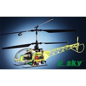 LAMA V3, čtyřkanálový vrtulník 2,4Ghz, E-SKY, + PC Simulátor 4 - kanálové IQ models